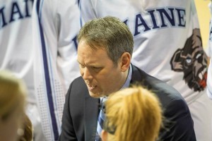 Richard Barron and the University of Maine women's team improved to 2-2 on the season with a win on Sunday afternoon. Photo courtesy of Anthony DelMonaco