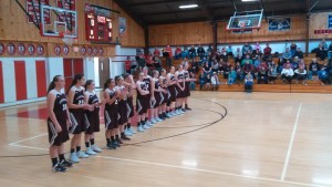 The Foxcroft Ponies girls basketball team defeated Central 46-43 on Wednesday evening.