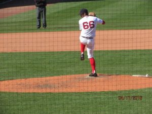 Noe Ramirez was recalled by the Red Sox on Friday. Photo courtesy of Sue Zeiba with permission