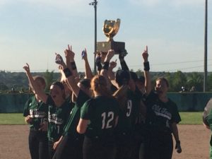 Old Town softball beat York, 6-3, in the Class B state championship game on Saturday.