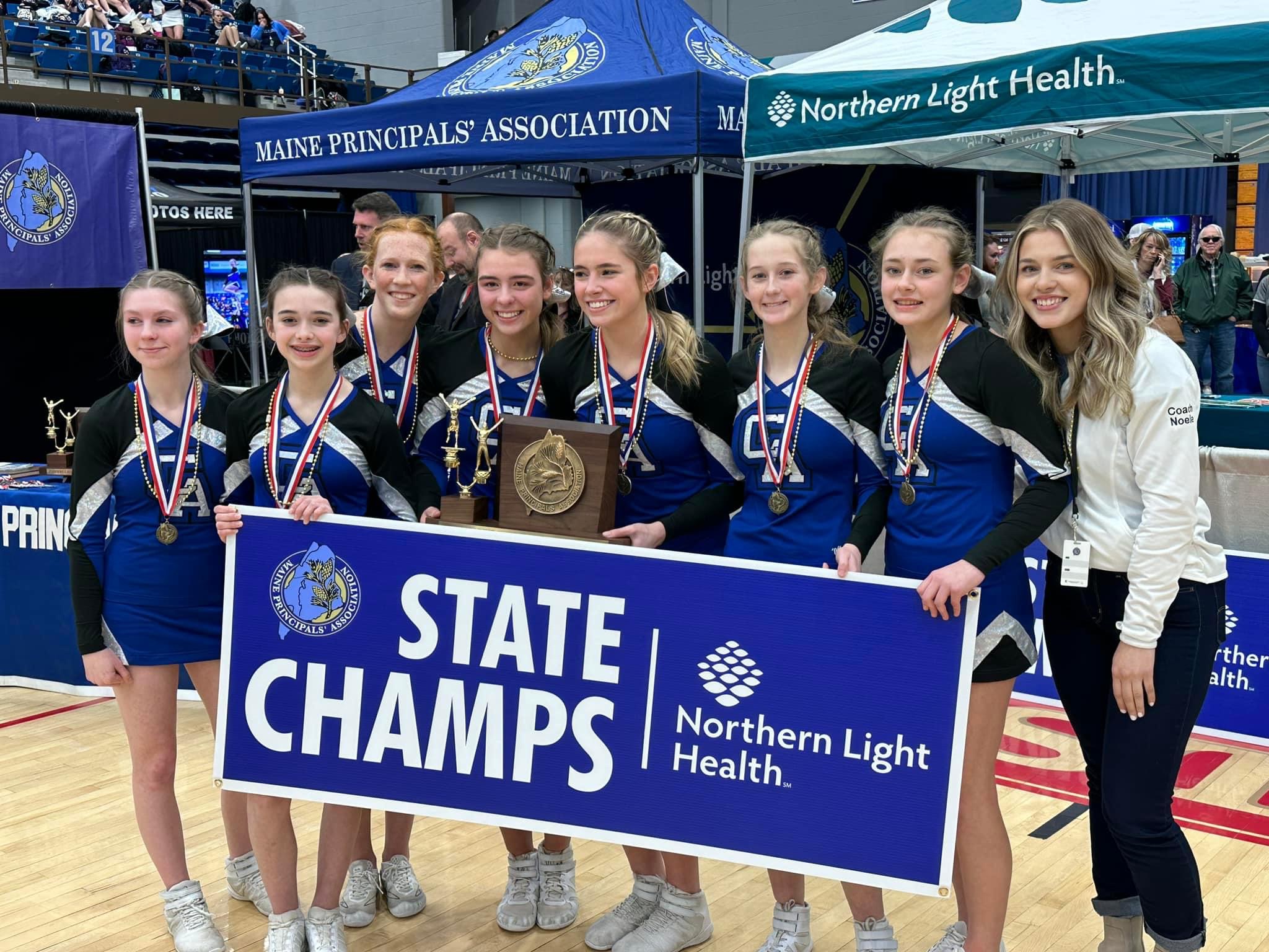 Oxford Hills and Central Aroostook capture cheering state championships