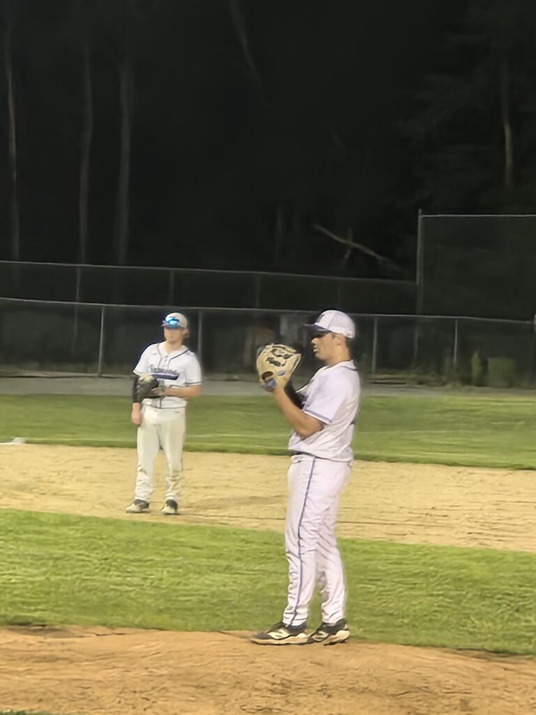 Bishop provides game winning hit and fires complete game one-hitter to lead Hampden baseball over Brewer