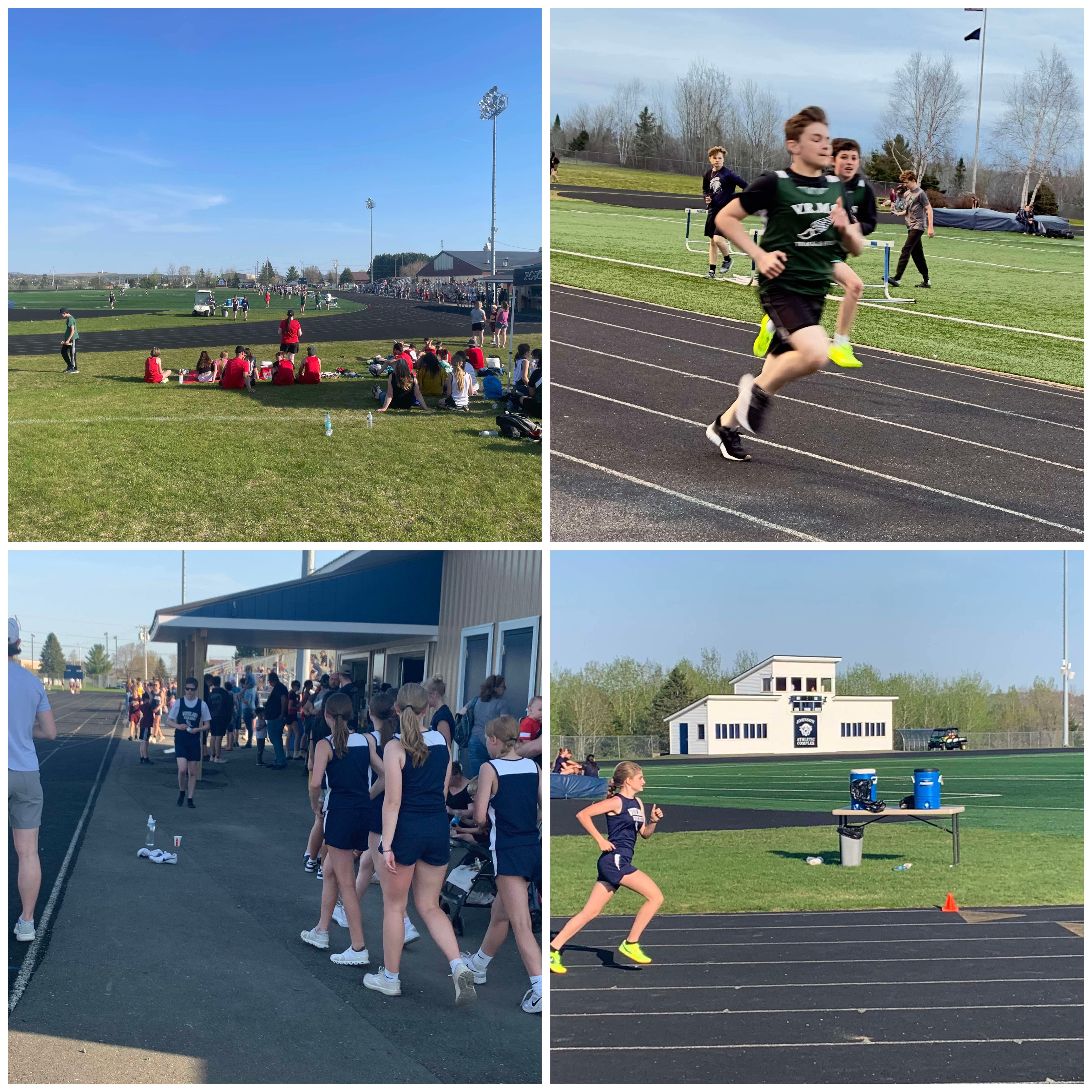 Middle school track results from meet at Presque Isle- 5/14/25
