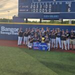 In their final baseball game, St. Dom’s wins their fourth straight Class D State Championship by holding off Bangor Christian
