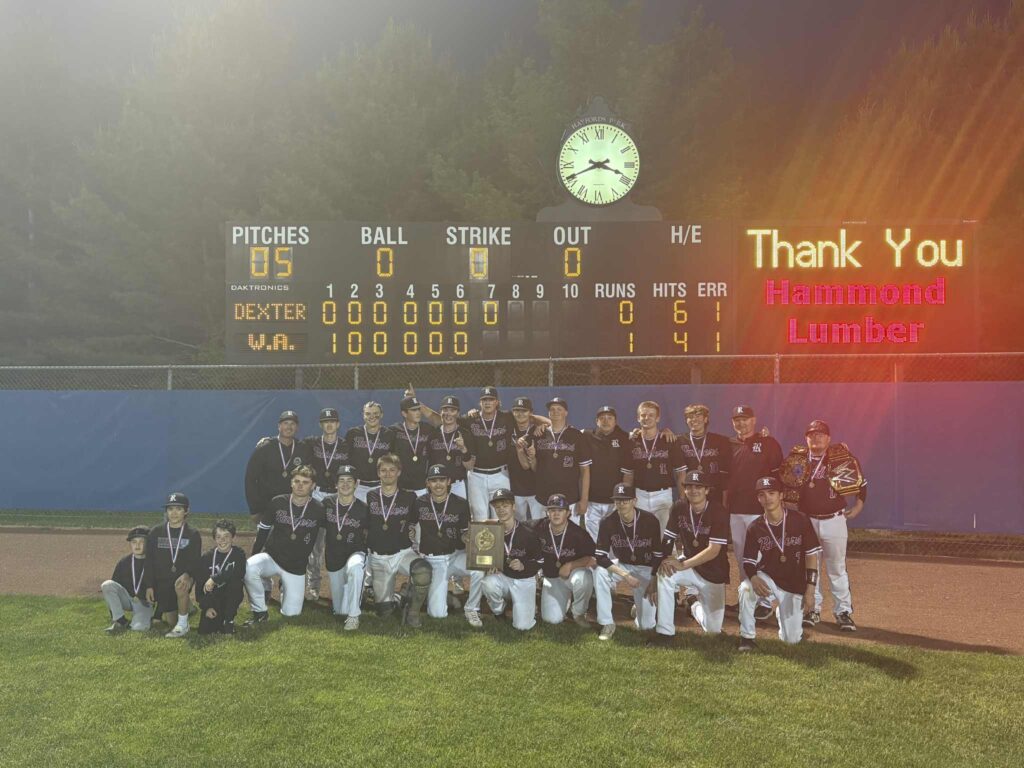 WA baseball tops Dexter/PCHS in a pitchers duel to win the Class C Regional Title