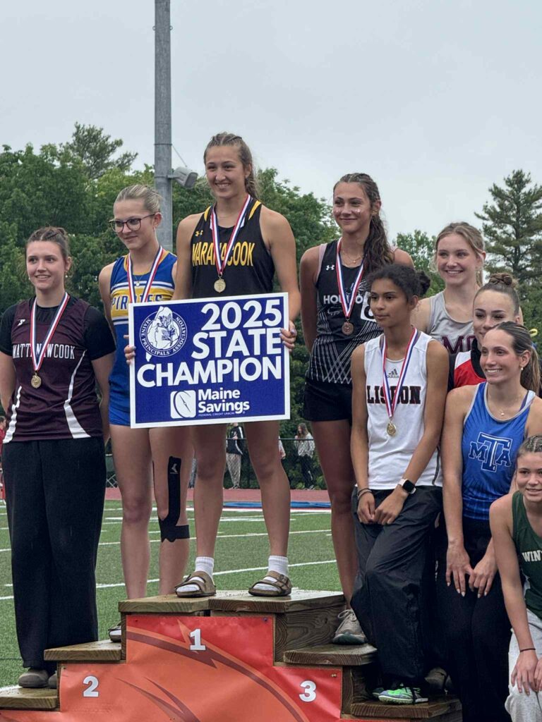 Mary Allen wins states and breaks two school records