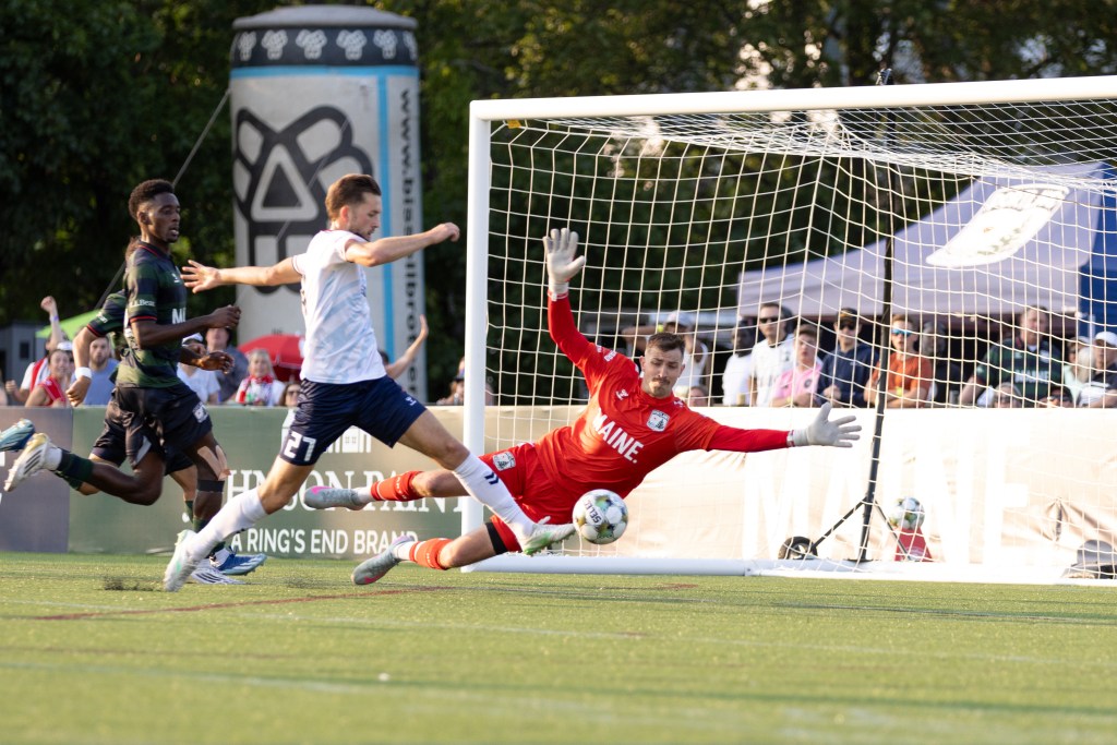Portland Hearts of Pine battling for a playoff spot in the last half of the season