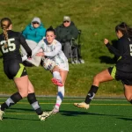 Laslie scores twice as Husson women’s soccer beats UMFK