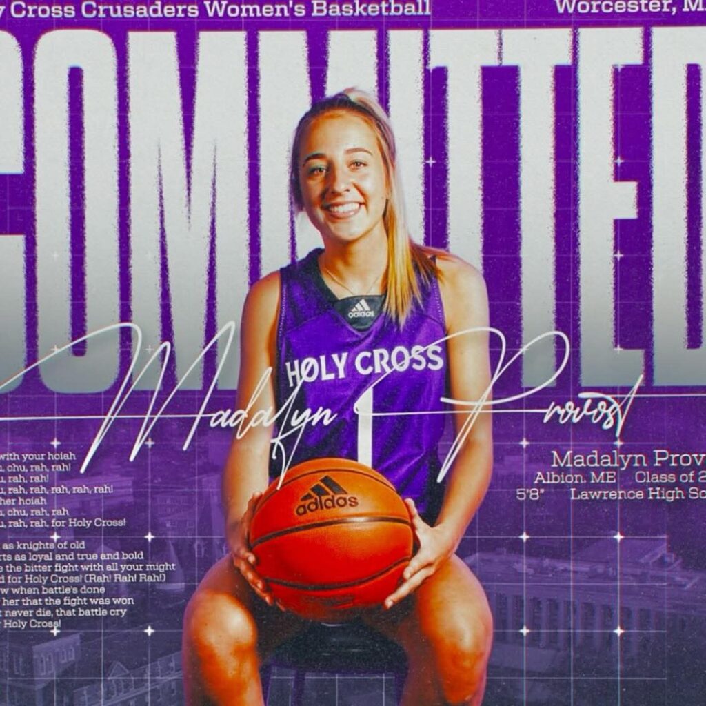 Maddie Provost from Lawrence commits to Holy Cross for basketball