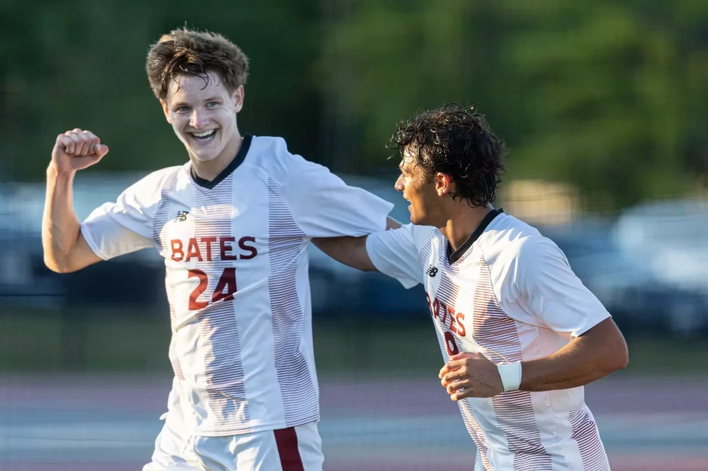 Bates men’s soccer blanks Husson in non-conference