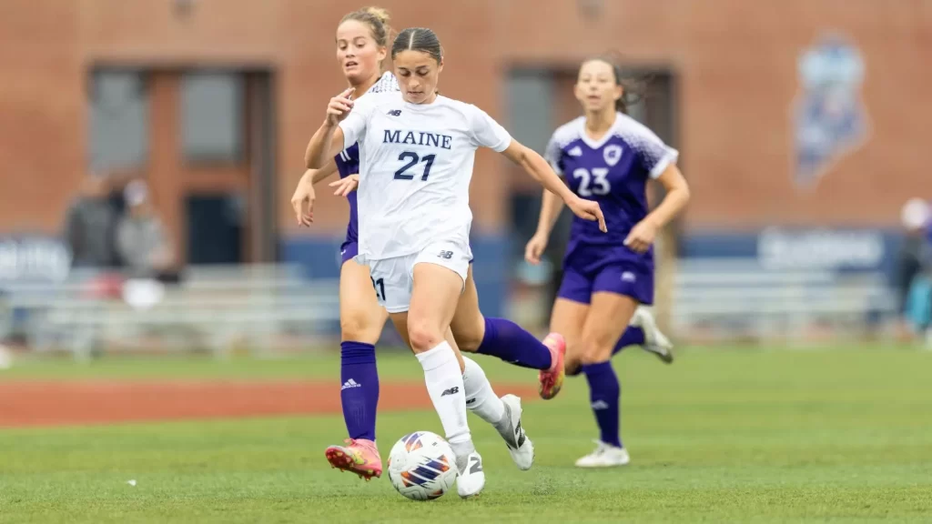 Maine women’s soccer battles back twice to gain conference tie at UMass-Lowell