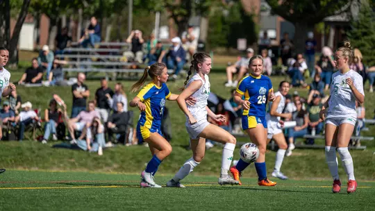 Husson women’s soccer, field hockey pick up non-conference wins