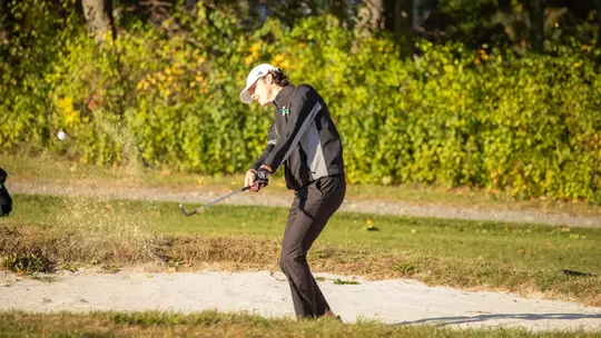 Juan Carlos Hernandez earns co-medalist in a men’s golf meet for Husson
