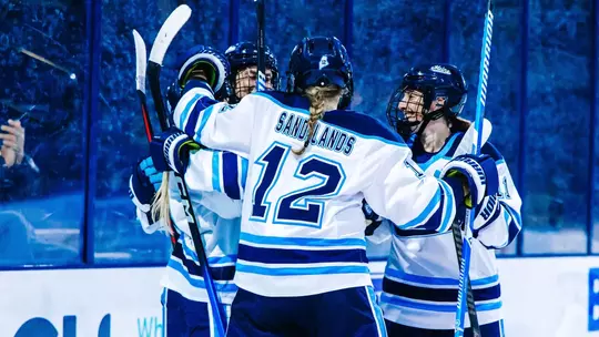 Maine women’s hockey wins in Alfond debut; field hockey falls on the road in America East action