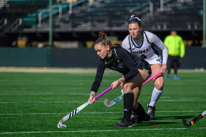Husson Field Hockey stays unbeaten in the CMCFHC with a win over Thomas College