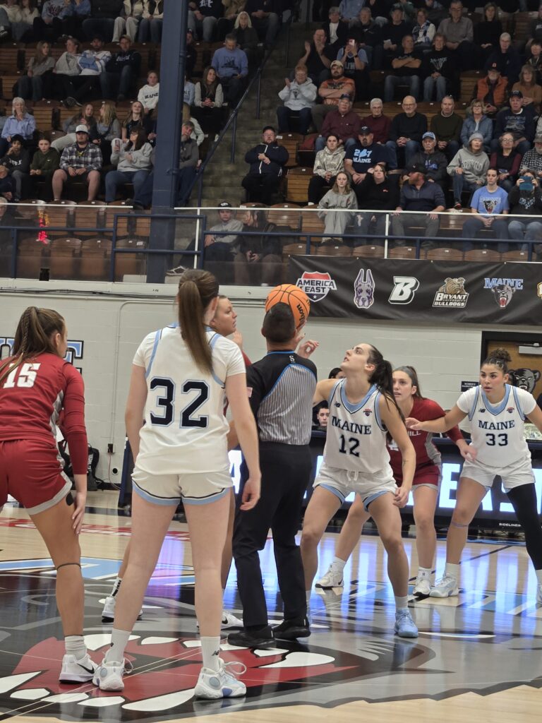 Maine women’s basketball pulls away from a cold shooting UMBC