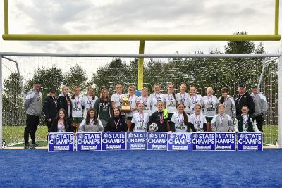 PVHS overcomes adversity and wins third straight girls soccer state championship