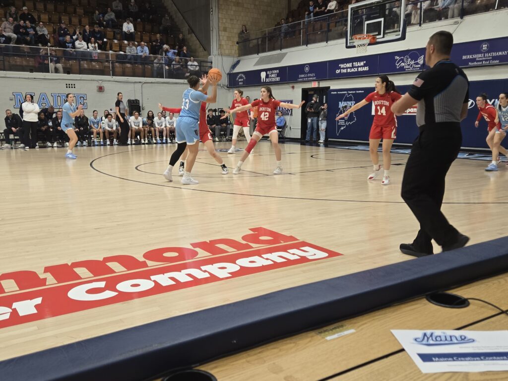 Smith double double leads Maine women’s basketball over Boston University