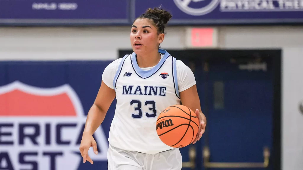 Smith grabs a career-high 20 rebounds and records another double double as Maine women’s basketball rallies for road win at Quinnipiac
