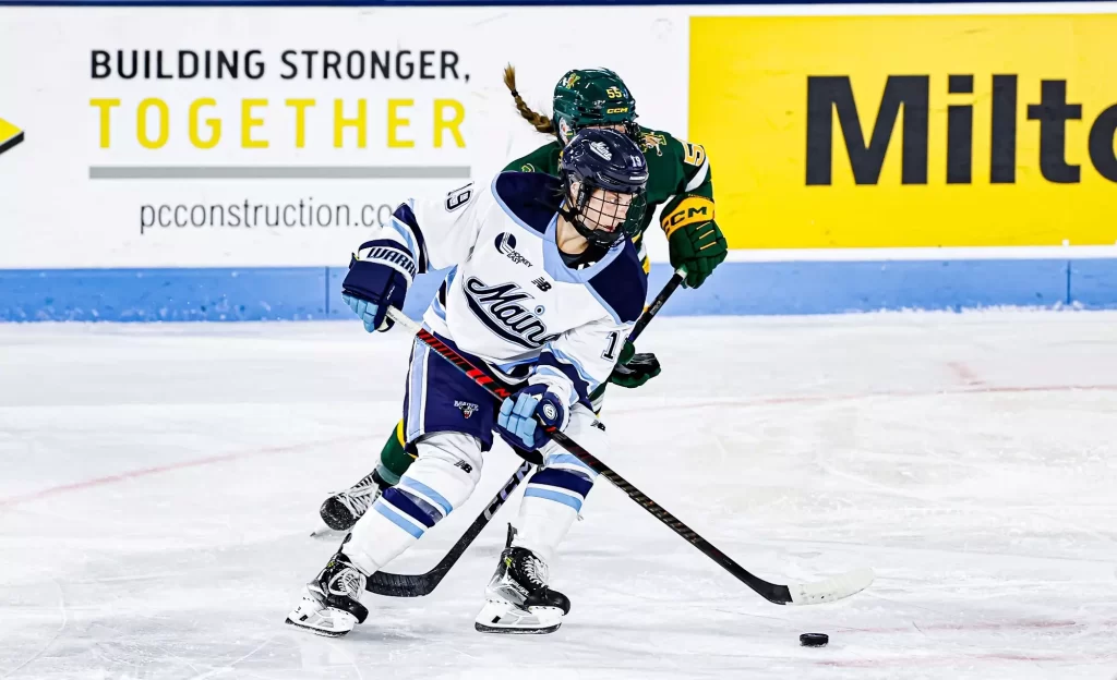 Maine men’s basketball tops Division III UMFK, women’s hockey upsets #15 Brown University