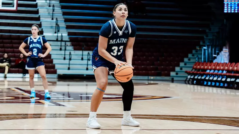 Maine men’s, women’s basketball split non-conference road games