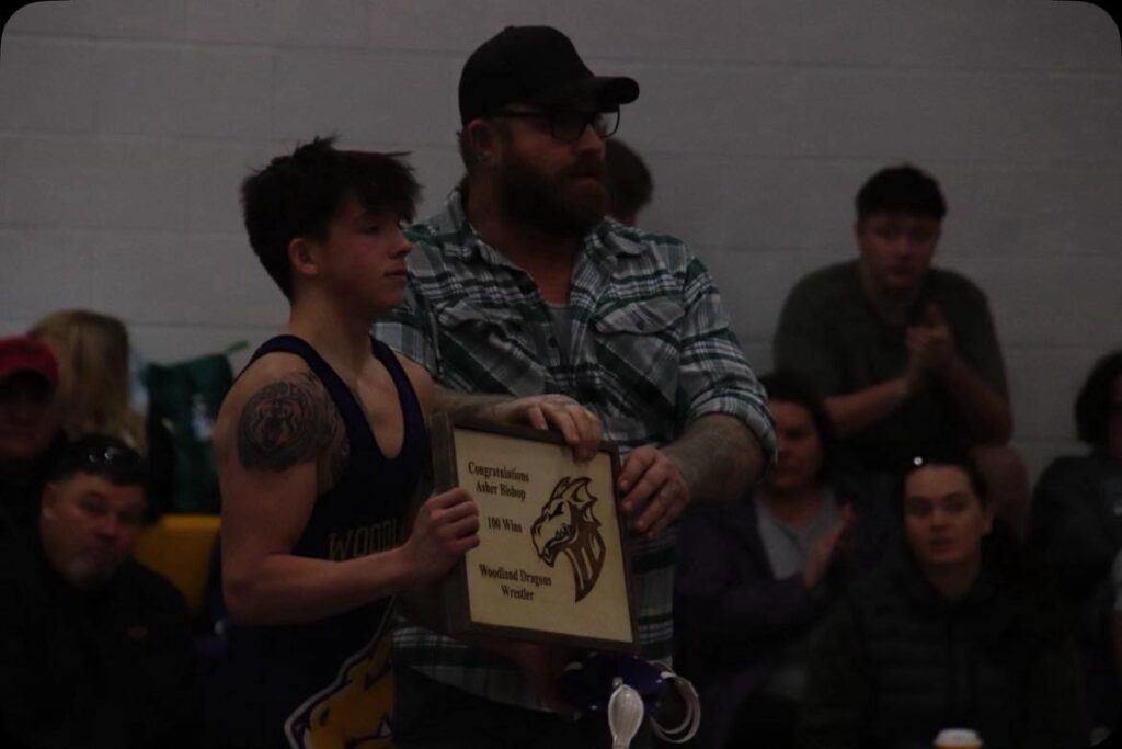 Asher Bishop wins male athlete of the week