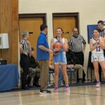 Mia Mills gets 1000 career point