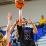 Grace Jaffray reaches 1,000 point plateau for her college career