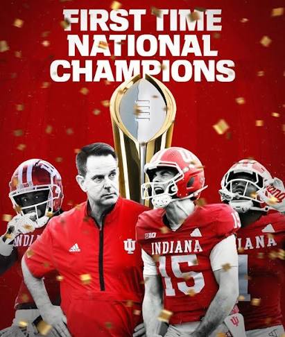 Indiana football wins first national championship