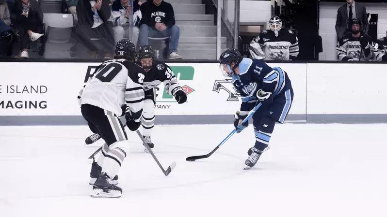 Maine men dominated, as Providence College finishes off two game Hockey East sweep