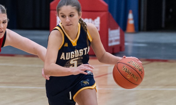 The nationally ranked UMaine-Augusta men’s and women’s basketball teams sweep YSCC doubleheader