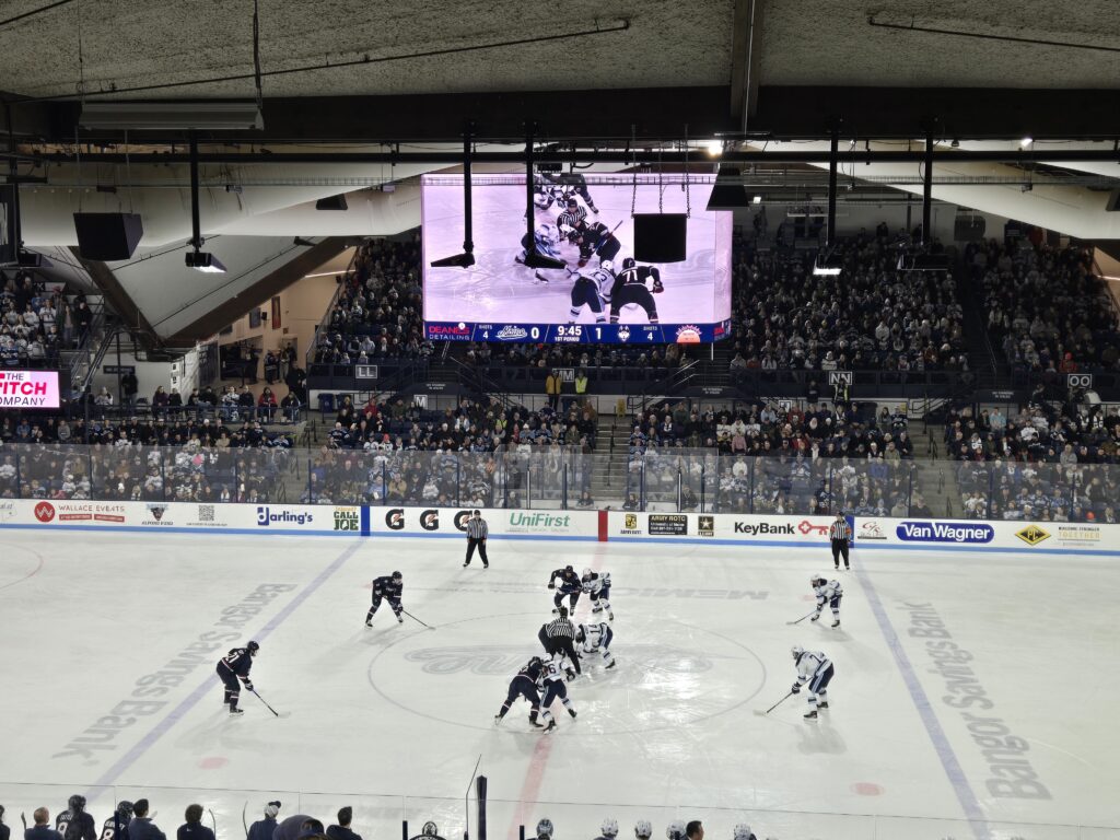 Maine men’s hockey ties UConn, Huskies earn the extra point in a shootout