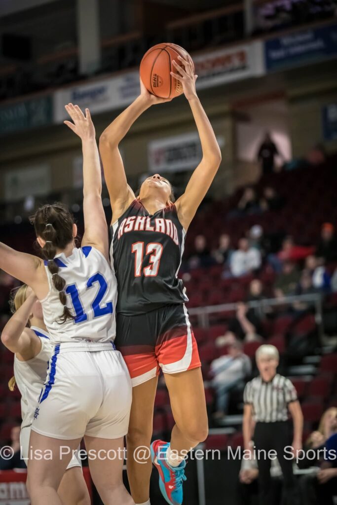 Ashland pulls away from Deer Isle-Stonington in a Class S girls quarterfinal
