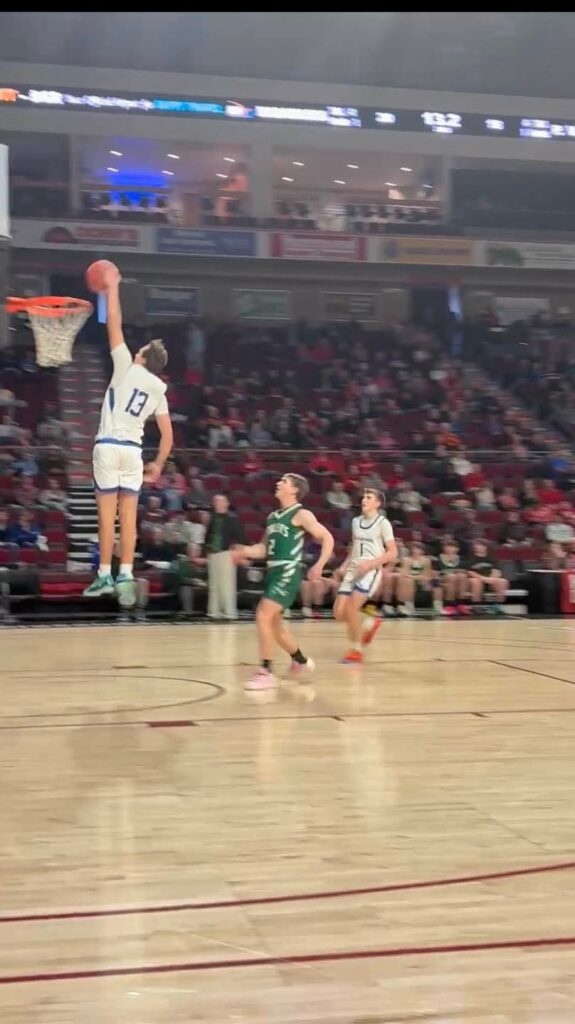 Madawaska boys pull away from PVHS in a quarterfinal