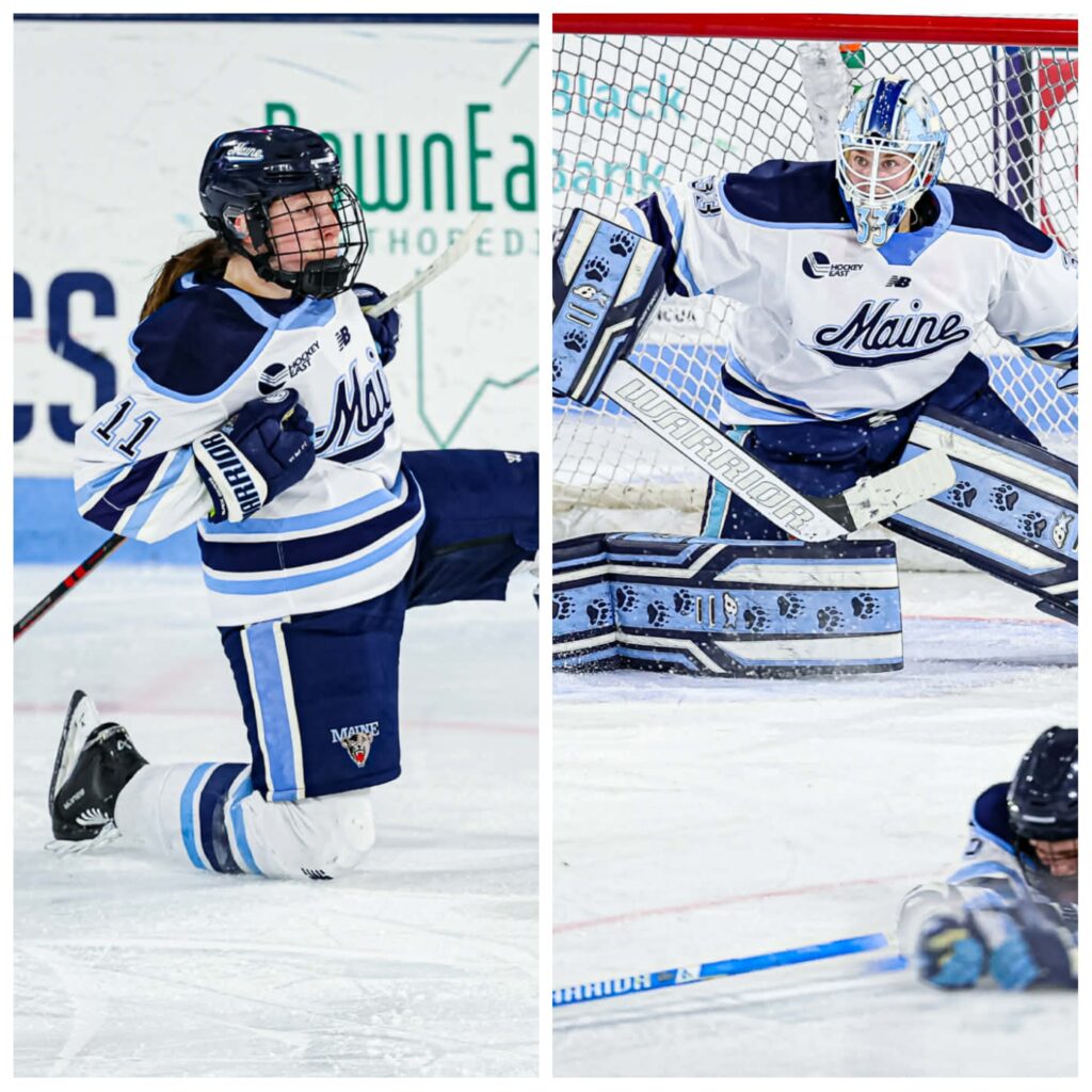 Maine women’s hockey shuts out Merrimack in Hockey East Opening Round Playoffs