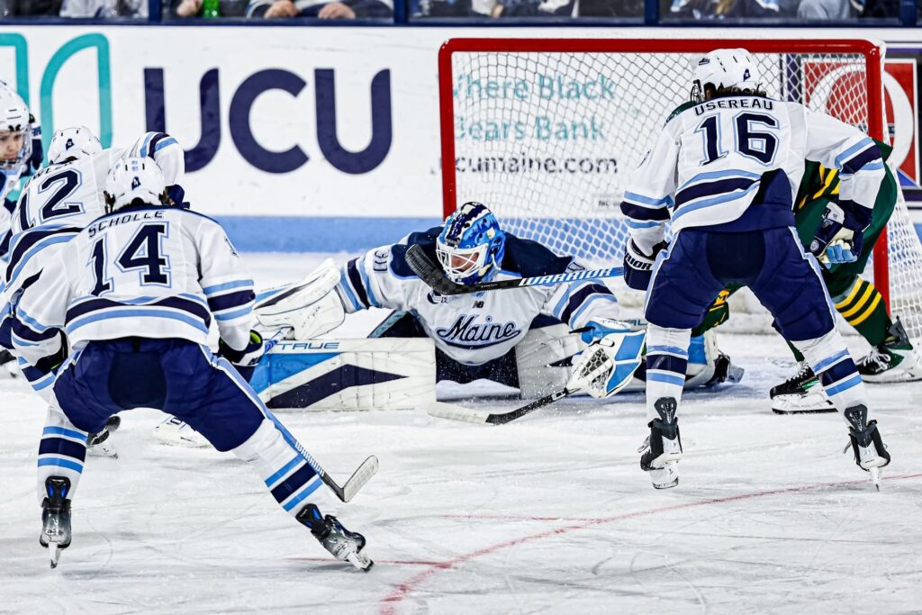 Albin Boija returning for his senior season with Maine