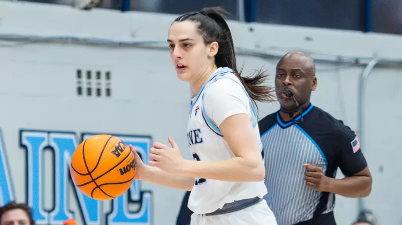 Maine women’s basketball clinches #2 seed, men fall on the road