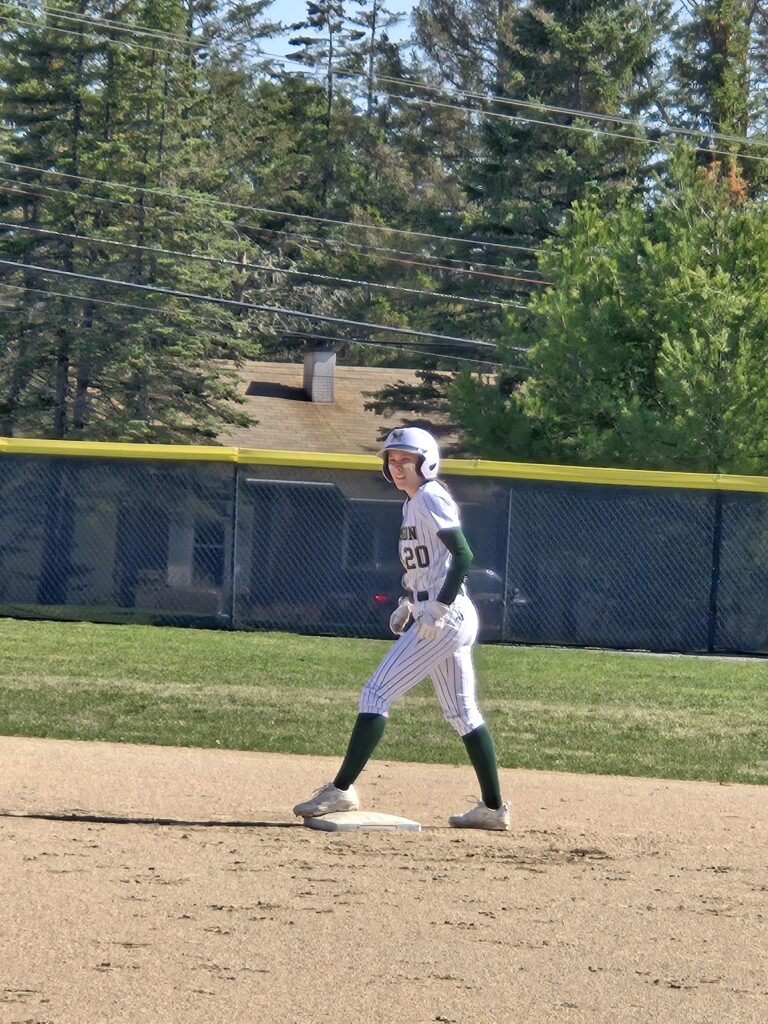 #20 Husson softball sweeps a doubleheader at UMPI, improving to 14-0 in the NAC