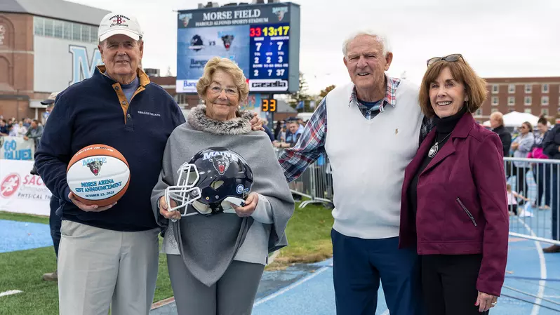 Phillip Morse gives $10 million dollar estate gift to the University of Maine Foundation and UMaine Athletics