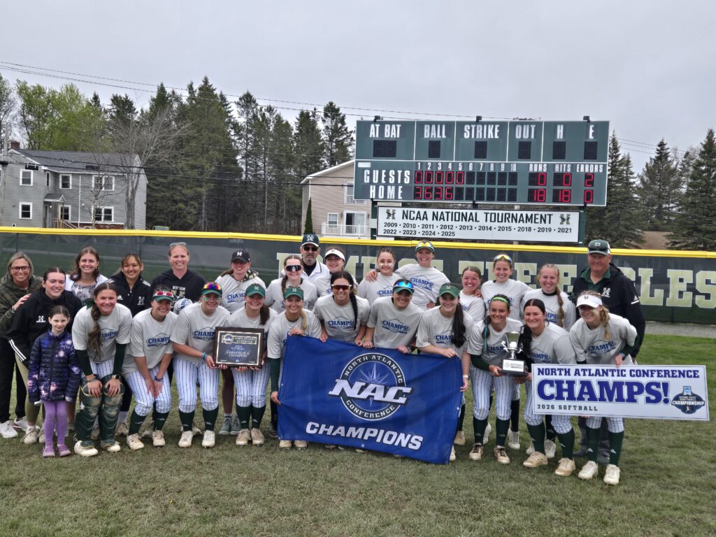 Lang fires a no-hitter is named the NAC Tournament Most Outstanding Player, as Husson softball rolls to their 8th straight league title
