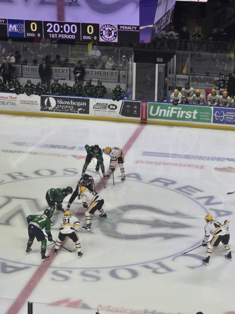 The Maine Mariners score the first five goals in Game 3, cutting their North Division Finals series to a 2-1 deficit by beating the Wheeling Nailers