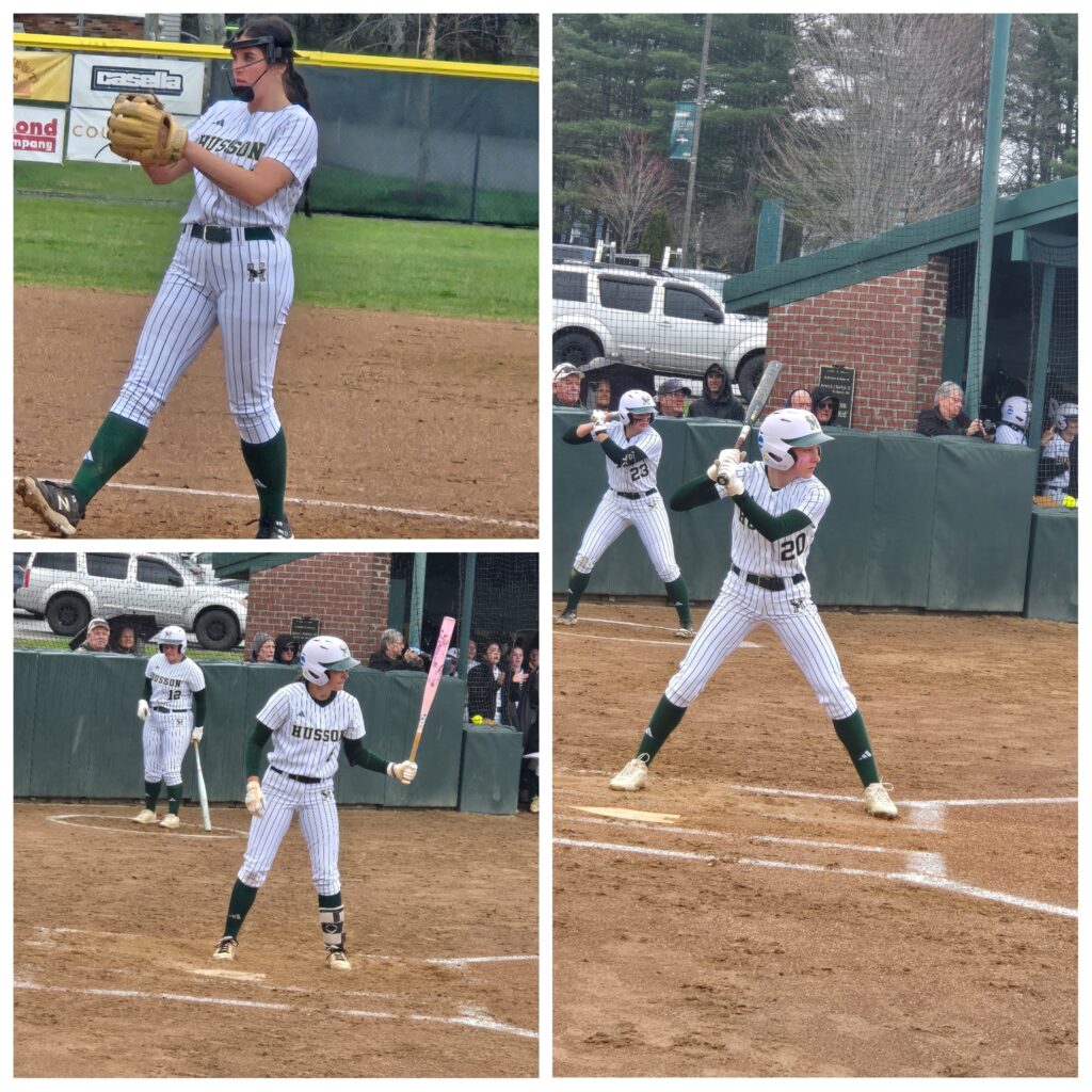 Rice and King homer as Husson softball beats UMF at the NAC Tournament