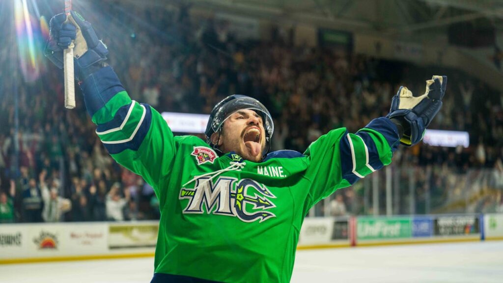 Anderson is the hero in Game 7, as the Maine Mariners win their first ever ECHL playoff series