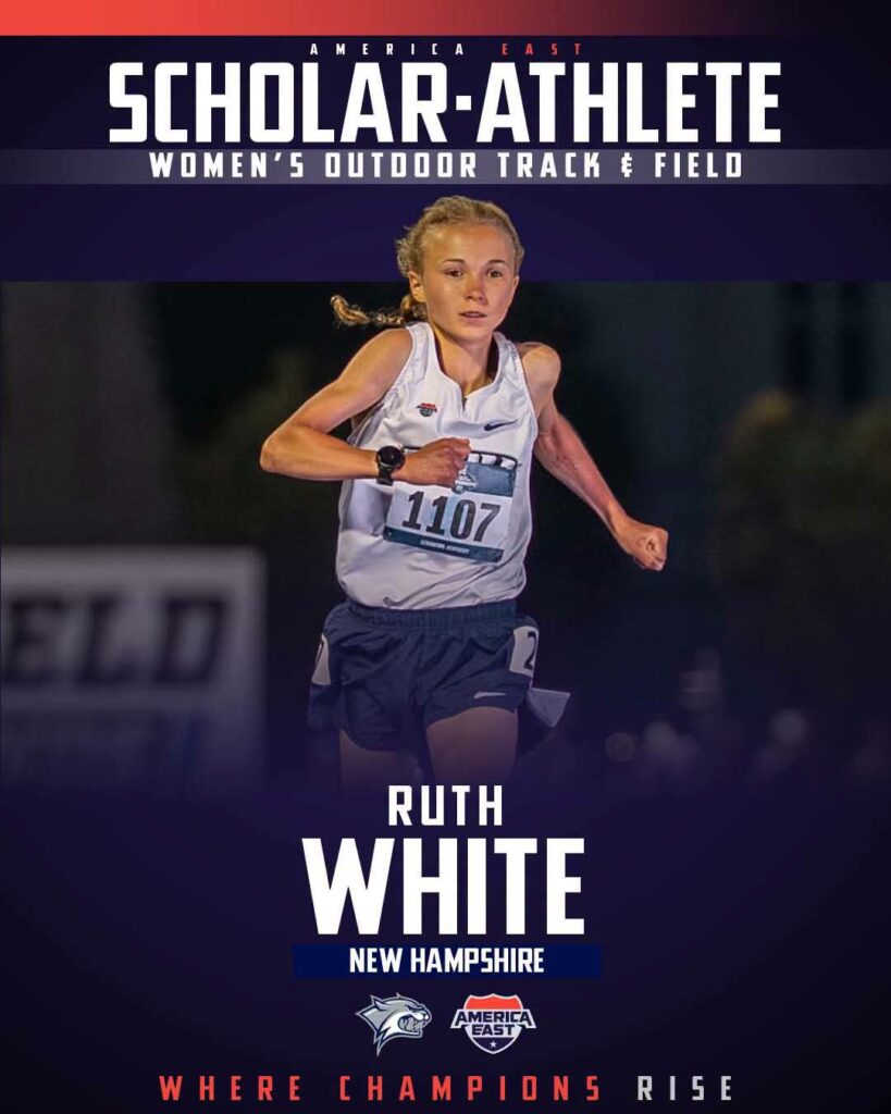 Ruth White named America East Women’s Outdoor Track & Field Scholar-Athlete of the Year