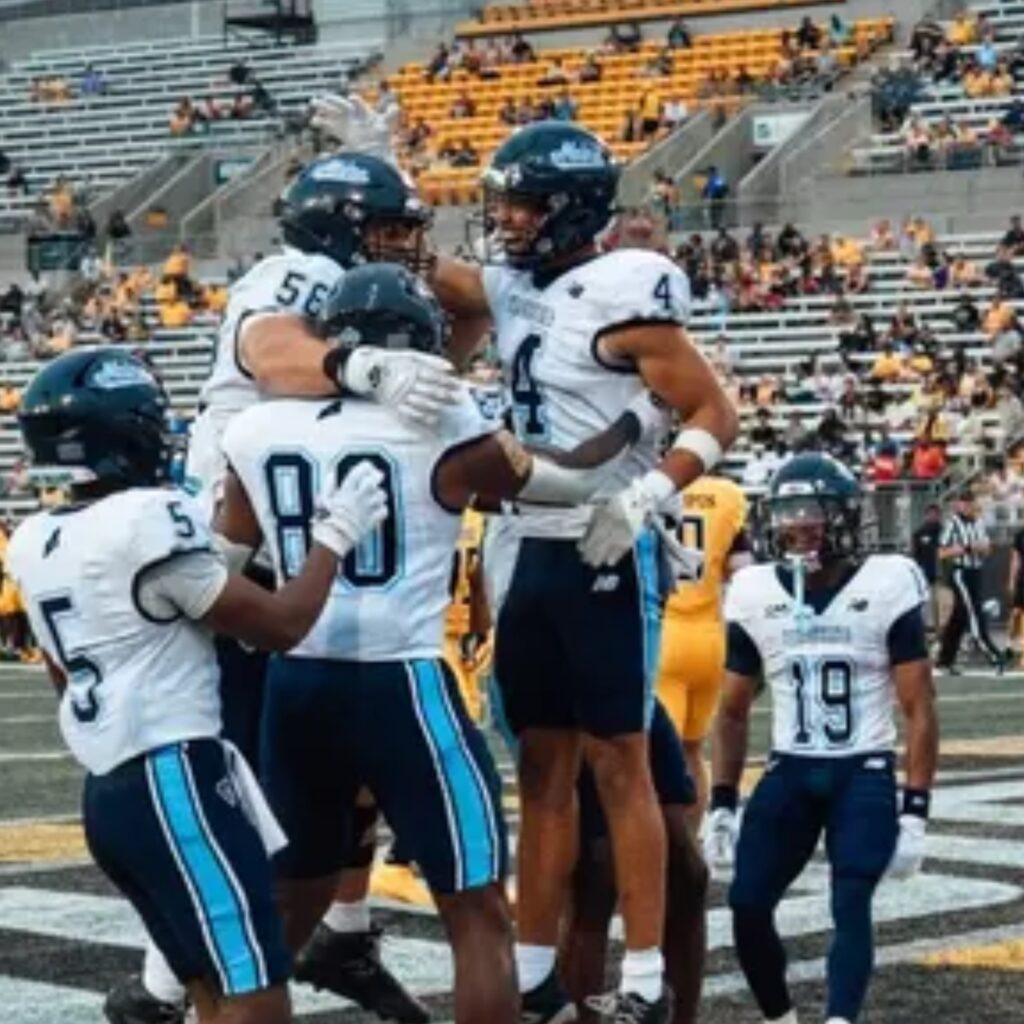 Maine football hangs on to defeat Towson in the season/conference opener on the road