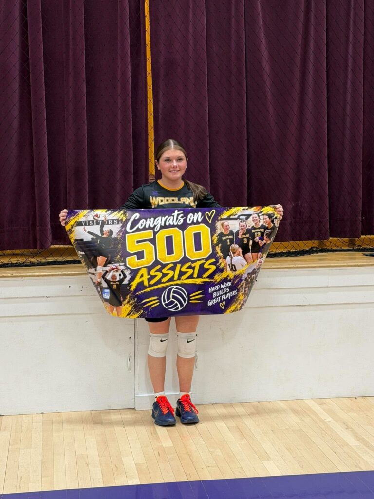 Jordyn Phelps gets 500th assist