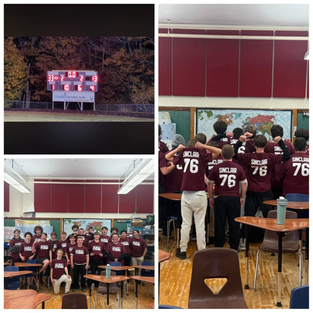Orono Middle School wins their first football championship